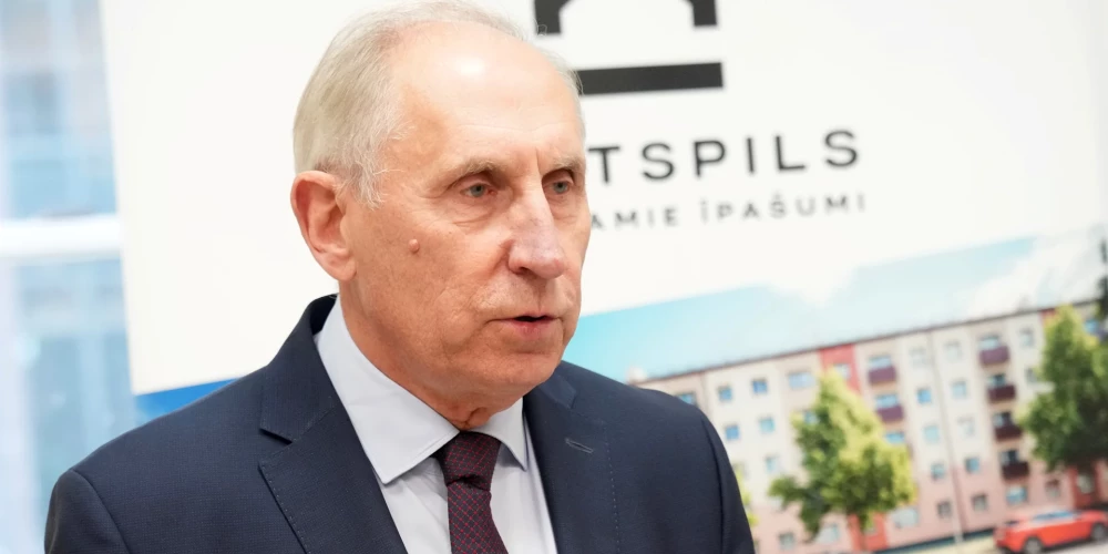 Ventspils domes priekšsēdētājs Jānis Vītoliņš.