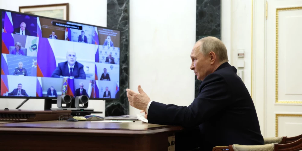 Vladimirs Putins 2025. gada 22. maijā.
