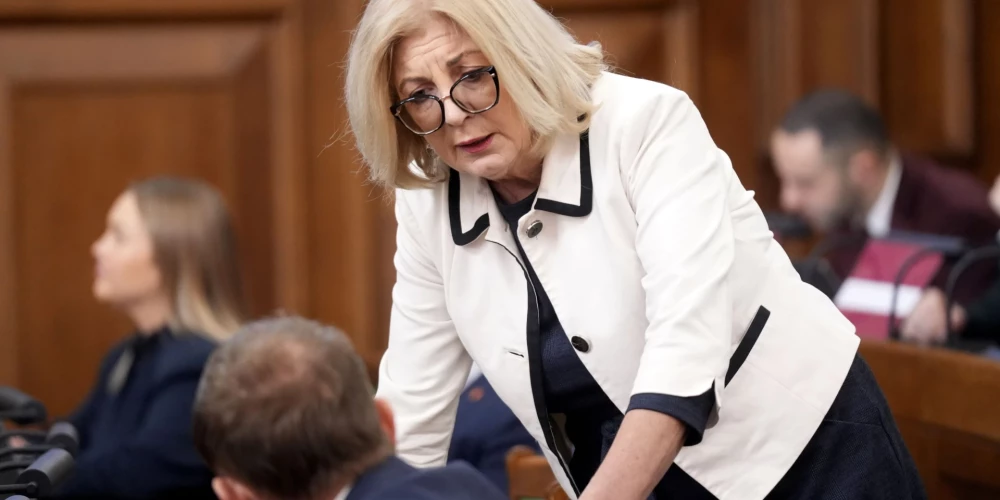 Skaidrīte Ābrama pamet "Progresīvo" Saeimas frakciju.