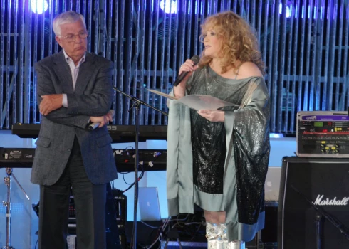 Раймонд Паулс и Алла Пугачева.