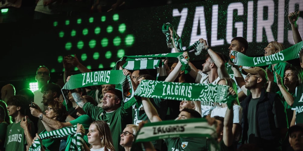 "Žalgiris" basketbolisti izšķirošajā mačā izcīna Lietuvas čempiontitulu.