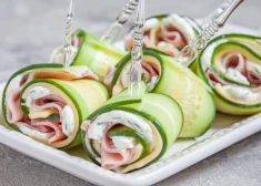 Огуречные роллы с сыром и ветчиной: легкая и эффектная закуска