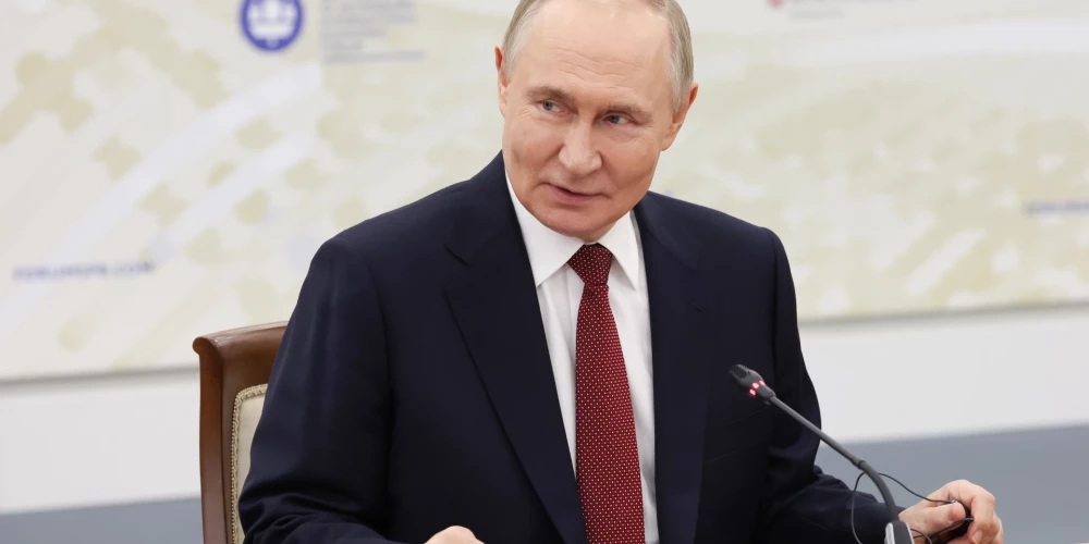 Krievijas diktators Vladimirs Putins. 