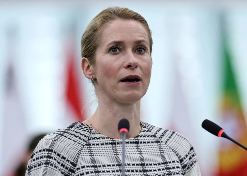 Eiropas Savienības augstākā pārstāve ārlietās un drošības politikas jautājumos Kaja Kallasa. 