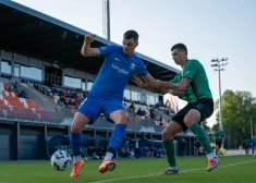 VIDEO: RFS futbolisti ar elegantu saspēli izrauj minimālu uzvara pret "Audu"
