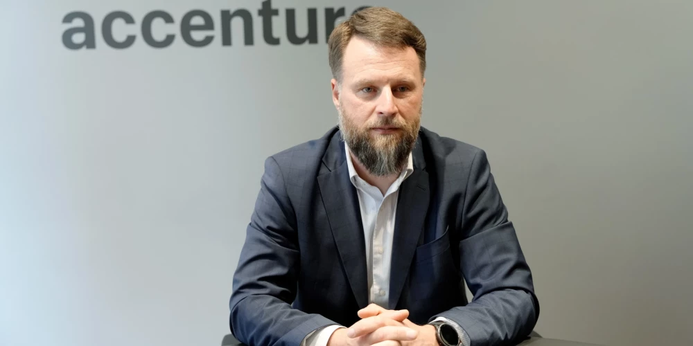 Informācijas tehnoloģiju uzņēmuma "Accenture" vadītājs Baltijā Ivo Ālmanis.