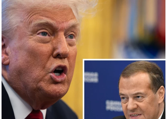 Tramps norāj Medvedevu par viņa soctīklu izteikumiem