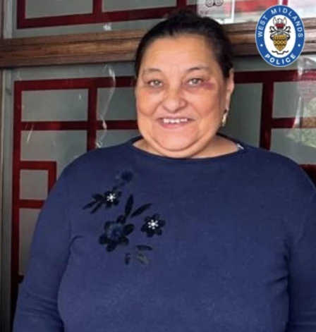 Astra Sirapina. FOTO: Vestmidlendas policija.