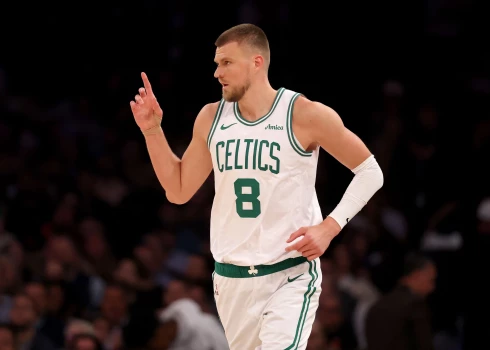 Latvijas basketbolists Kristaps Porziņģis. 
