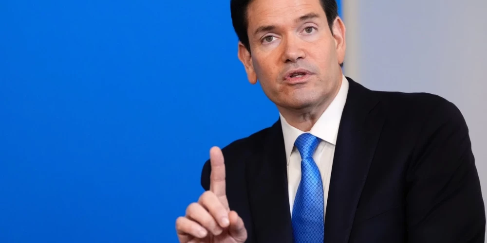 Savienoto Valstu valsts sekretārs Marko Rubio.