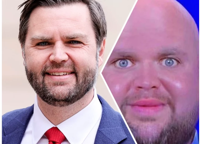 Norvēģu tūrists apgalvo, ka viņu neielaida ASV, jo telefonā atrada plikpauraina viceprezidenta Džeimsa Vensa attēlu