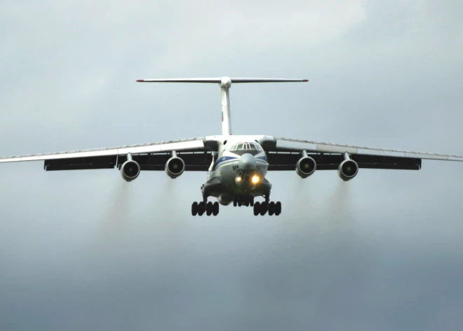 Igaunijas gaisa telpā atkal ielidojusi krievu lidmašīna, šoreiz IL-76