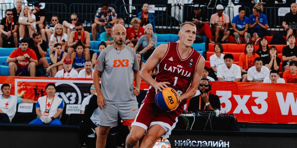 Nauris Miezis pēdējās grupas spēlēs bija izlases rezultatīvākais basketbolists.