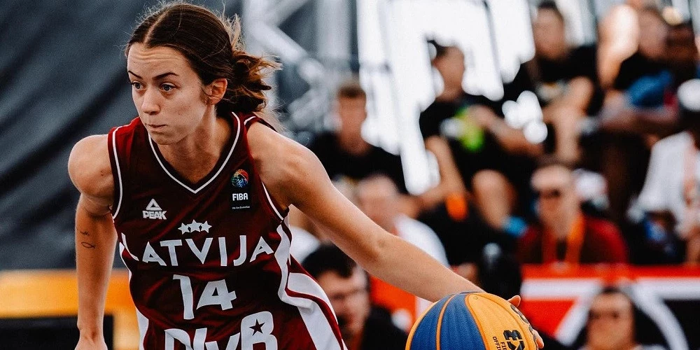 Marta Daniela Leimane uzbrukumā.