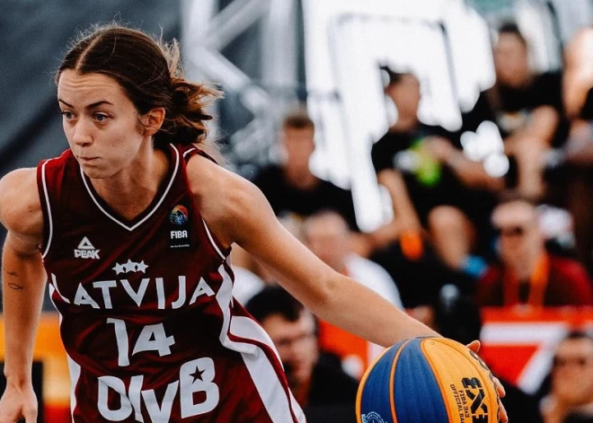 Latvijas sieviešu 3x3 basketbolistēm Pasaules kausā divi zaudējumi un pēdējā vieta grupā