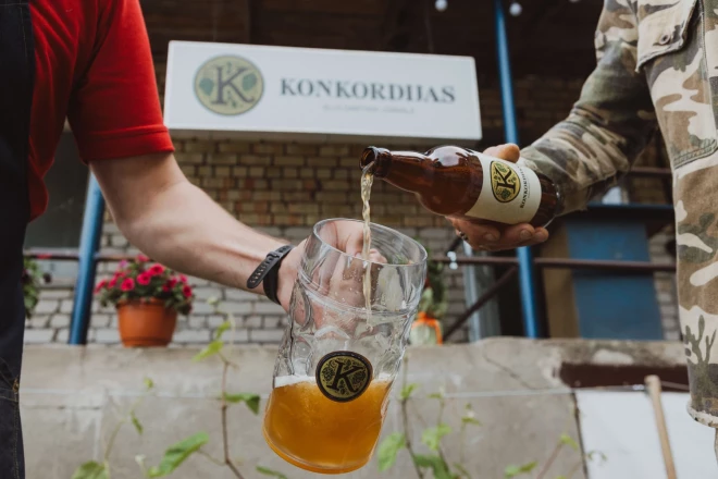 Пивоварня Konkordija.
