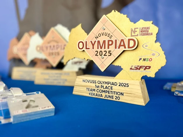 Ķekavā norisinājās novusa olimpiāde 2025.