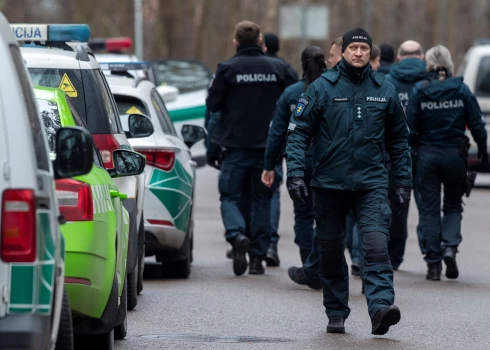 Lietuvas policisti. 