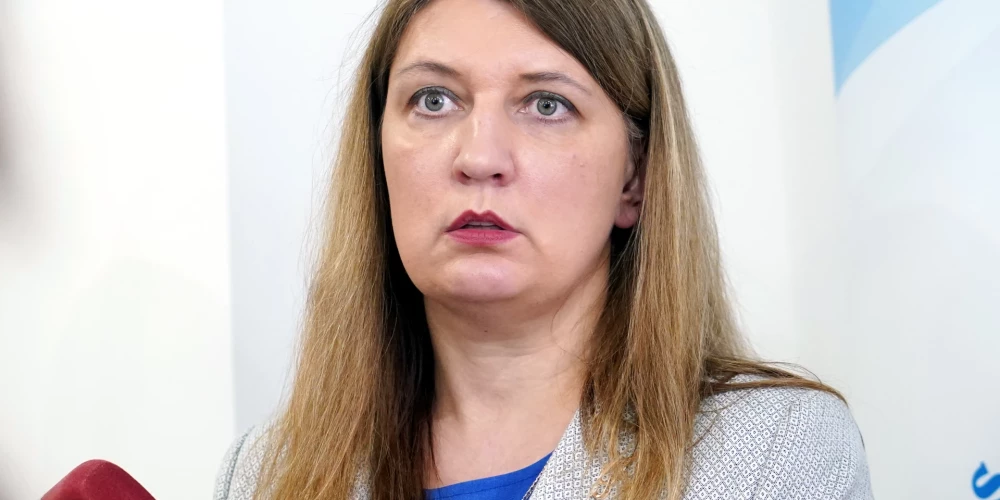 Председатель Латвийского профсоюза работников образования и науки Инга Ванага.