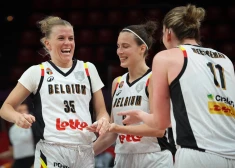 Beļģijas un Spānijas basketbolistes iekļūst Eiropas čempionāta ceturtdaļfinālā