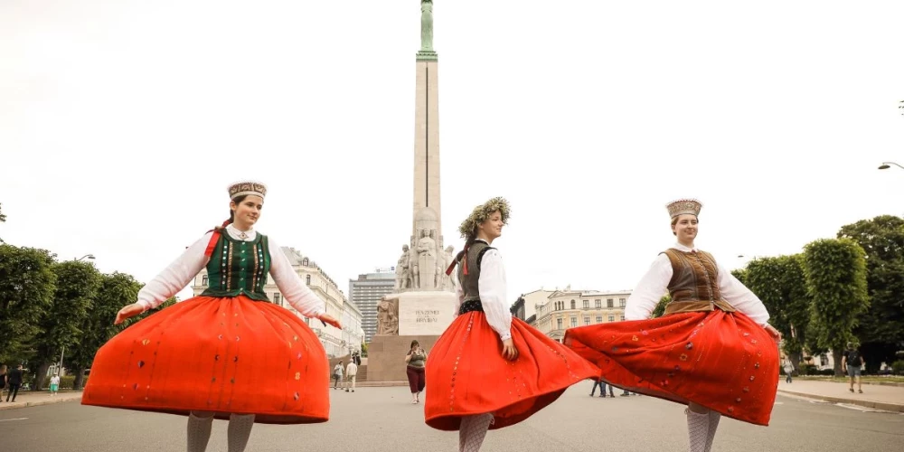 Starptautiskais folkloras festivāls “Baltica” notiek kopš 1987. gada.