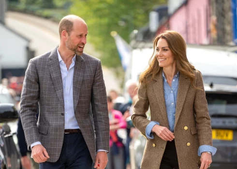 Velsas princis Viljams un princese Ketrīna.