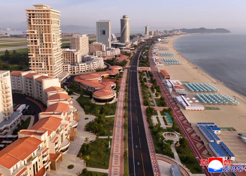 Ziemeļkorejas pudmales kūrorts.