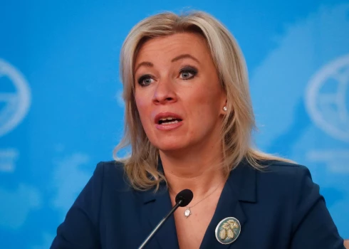 Krievijas Ārlietu ministrijas runassieva Marija Zaharova