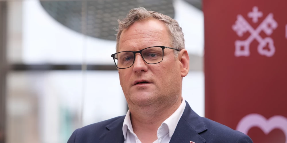 "Progresīvo" Rīgas mēra amata kandidāts Viesturs Kleinbergs.