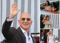 FOTO: Kardašjanas, Geitss, Ivanka Trampa un citas slavenības ieradušās miljardiera Bezosa "gadsimta kāzās"