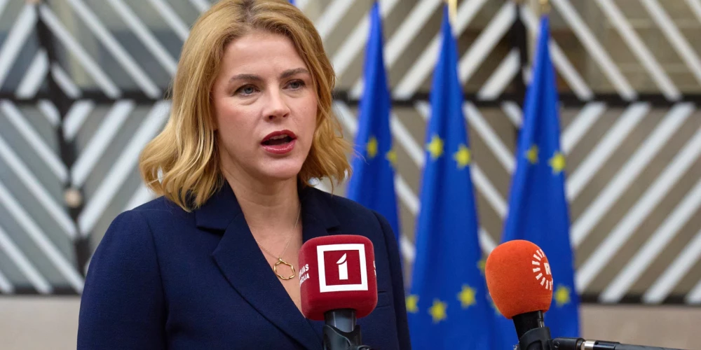  Siliņa ceturtdien un piektdien piedalījās Eiropadomes sanāksmē Briselē, kur ES valstu un valdību vadītāji vienojās pagarināt sektorālās sankcijas pret Krieviju.