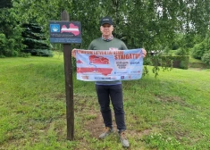 Ventspilnieks Raimonds Požarskis jau otro reizi dodas pāri Latvijai, lai vāktu līdzekļus bērniem