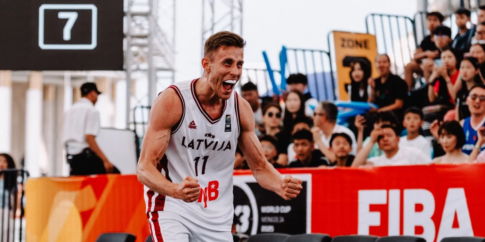 Kristapa Gludīša emocijas Pasaules kausa astotdaļfināla spēlē. 