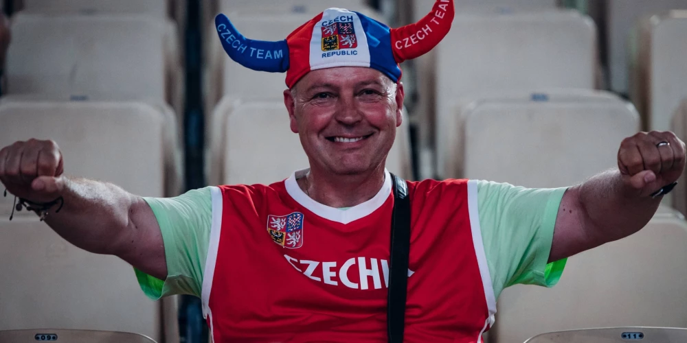 Čehijas izlases atbalstītājs.