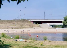 Rīgas peldvietās joprojām ūdens temperatūra būtiski nepaaugstinās