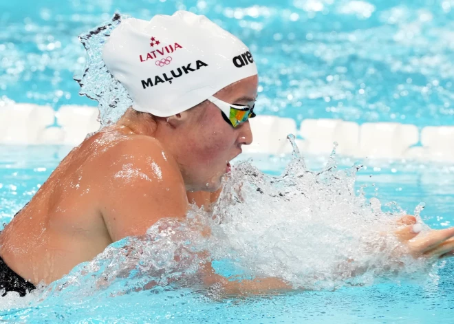 Maļukai sestā vieta Eiropas U-23 čempionātā peldēšanā 200 metru tauriņstilā