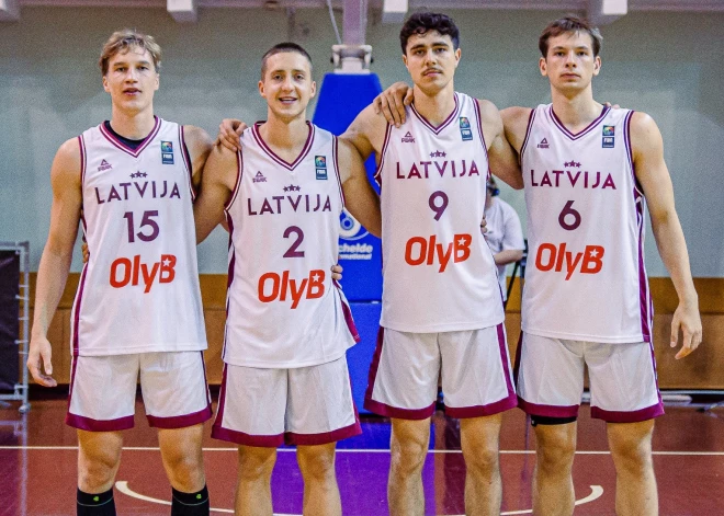 Latvijas 3x3 basketbolisti izcīna otro vietu U-23 Nāciju līgas posma otrajā turnīrā