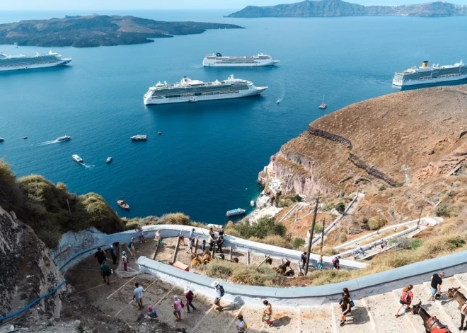 В Греции пассажиров круизных лайнеров заставят платить специальный налог