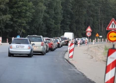 Sākas remontdarbi uz Rīgas apvedceļa pie Berģiem un Salaspils – satiksme palēnināta