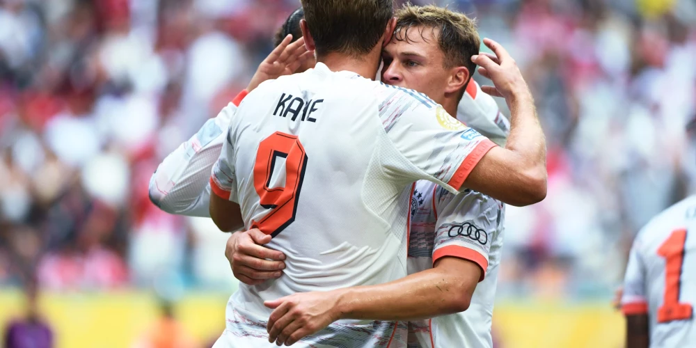 Minhenes "Bayern" futbolisti apliecināja favorītu statusu.