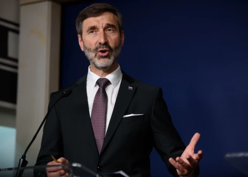 Slovākijas ārlietu ministrs Jurajs Blanārs.  