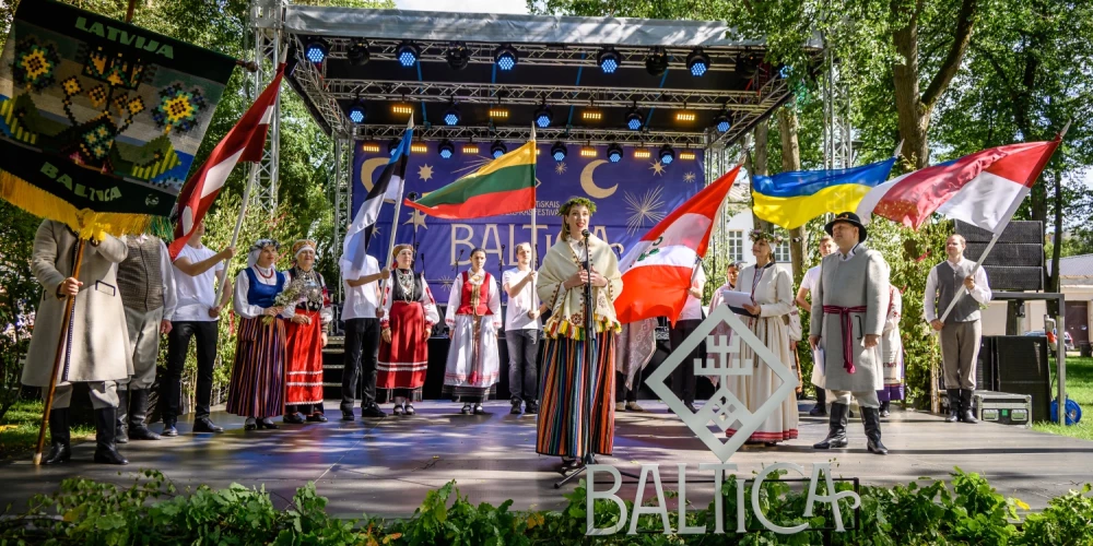 Izskanējis krāšņais starptautiskais folkloras festivāls "Baltica".