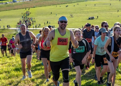 "Izskrien Rīga" otrajā posmā kopumā uz starta izgāja vairāk nekā 1300 skrējēju.