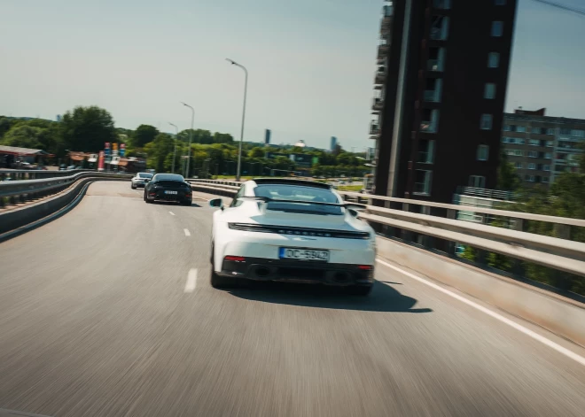 "Porsche Experience" uz Latvijas lielceļiem