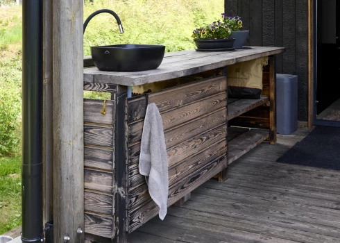 Āra virtuve uz terases