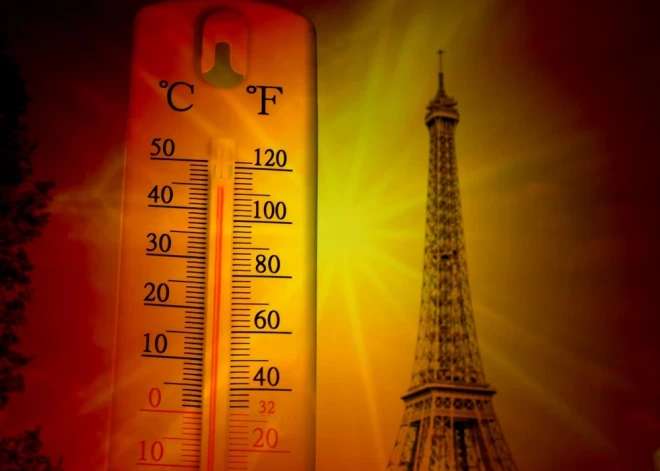 Пока нас сдувает, в Париже объявлен наивысший уровень тревоги из-за жары