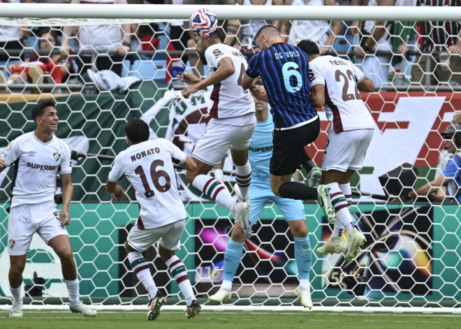 "Fluminense" klubu pasaules kausa astotdaļfinālā aizsūta mājās titulēto Milānas "Inter"