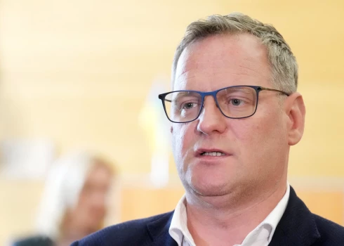 Rīgas domes priekšsēdētājs Viesturs Kleinbergs piedalās preses konferencē pēc tikšanās ar AS "Rīgas siltums" vadību, kurā pārrunāja situāciju saistībā ar plānoto siltumenerģijas tarifu palielinājumu.