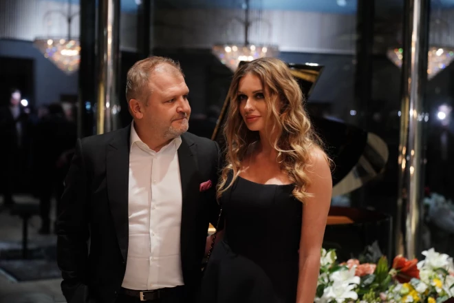 Oļegs Fiļs un Kristīne Jelinska.
