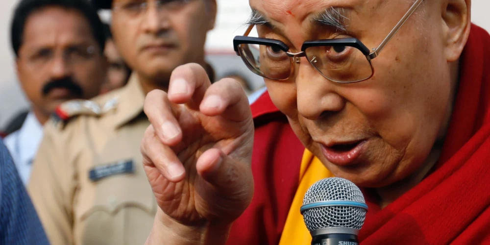 Tibetas garīgais līderis Dalailama 2017. gada decembrī.